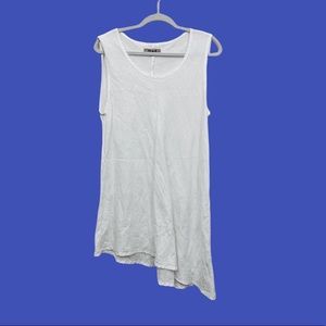 Flax linen white tunic size medium